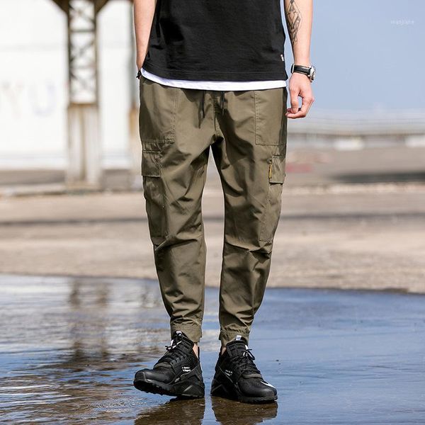 hip hop jogging cargo pants mens multi-pocket elastic waist harem pants male streetwear trousers tactical men1, Black
hip hop jogging cargo pants mens multi-pocket elastic waist harem pants male streetwear trousers tactical men1, Black