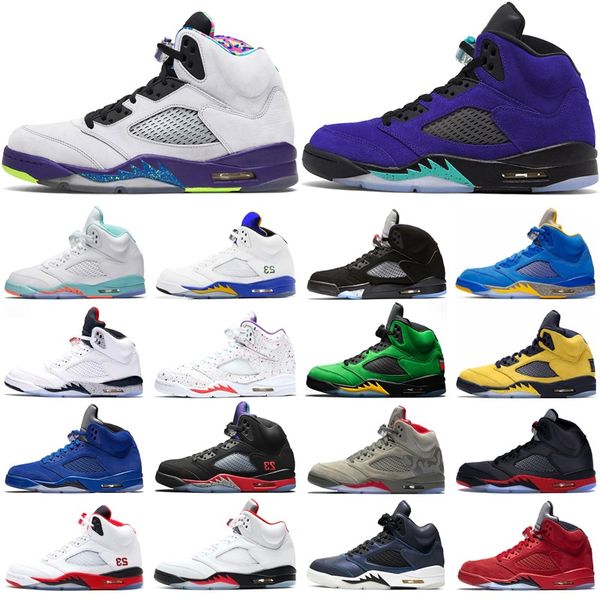 5s mens basketball shoes alternate bel shoes grape og black metallic blue suede michigan inspire fire red sport sneakers size 40-47
5s mens basketball shoes alternate bel shoes grape og black metallic blue suede michigan inspire fire red sport sneakers size 40-47