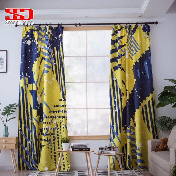modern style yellow blackout curtains for bedroom custom made abstract art minimalist printing curtain window treatments
modern style yellow blackout curtains for bedroom custom made abstract art minimalist printing curtain window treatments