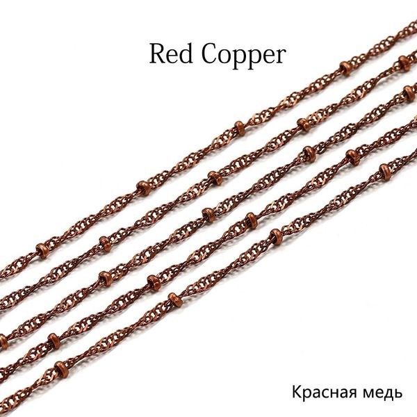 5m/lot copper width 1.8mm ball chain necklace bead chain for diy anklet jewelry making accessories supplies bbykup
5m/lot copper width 1.8mm ball chain necklace bead chain for diy anklet jewelry making accessories supplies bbykup