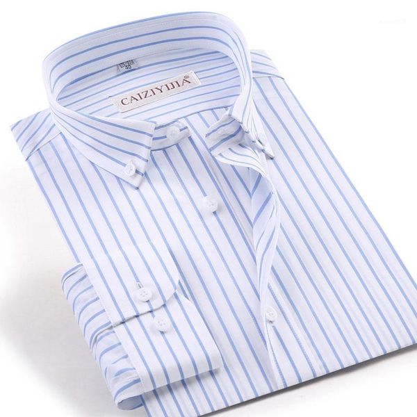 men's dress shirts men's 100% cotton striped shirt long sleeve spring autumn business formal non-iron button-down smart casual shi, White;black
men's dress shirts men's 100% cotton striped shirt long sleeve spring autumn business formal non-iron button-down smart casual shi, White;black
