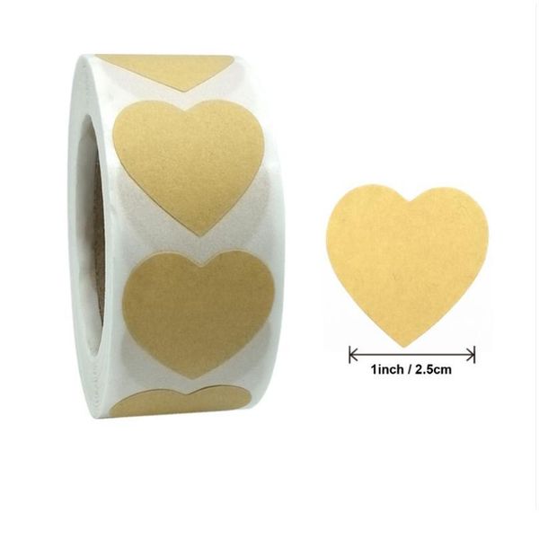 500pcs per roll kraft paper sealing sticker retro round gift blank candy packaging heart shape party business station qyldit
500pcs per roll kraft paper sealing sticker retro round gift blank candy packaging heart shape party business station qyldit