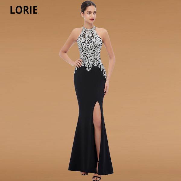 lorie lace beading evening dresses mermiad long soft satin formal prom party gown high neck special occasion gowns with split lj201120, White;black
lorie lace beading evening dresses mermiad long soft satin formal prom party gown high neck special occasion gowns with split lj201120, White;black