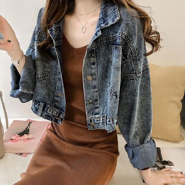 women's jackets spring/autumn women coat denim washed jacket short length scratched easy match fashion outerwear korean style, Black;brown
women's jackets spring/autumn women coat denim washed jacket short length scratched easy match fashion outerwear korean style, Black;brown