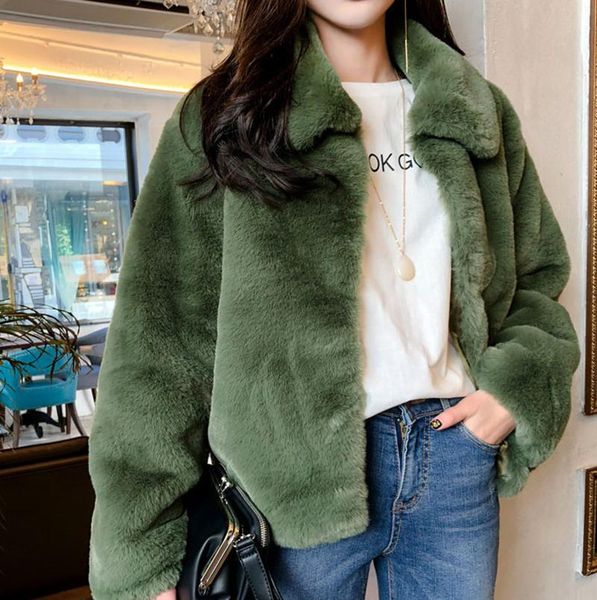 harajuku faux fur coat plus 3xl women cropped fur jacket furry winter coat fashion solid green high street thick ladies outwear, Black
harajuku faux fur coat plus 3xl women cropped fur jacket furry winter coat fashion solid green high street thick ladies outwear, Black