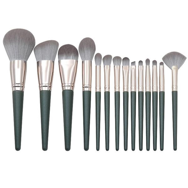 makeup brushes 14 pieces green cloud wood handle brush set light rose golden tube powder eye hair
makeup brushes 14 pieces green cloud wood handle brush set light rose golden tube powder eye hair