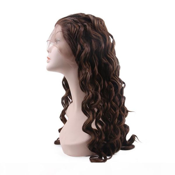 women lace front wigs long curly dark brown synthetic hair heat reistant lace front wigs ing, Black
women lace front wigs long curly dark brown synthetic hair heat reistant lace front wigs ing, Black