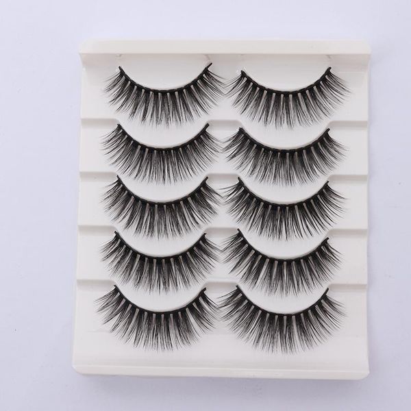 false eyelashes 5 pairs 3d mink makeup crisscross thick eyelash extensions supplies faux cil natural lashes
false eyelashes 5 pairs 3d mink makeup crisscross thick eyelash extensions supplies faux cil natural lashes