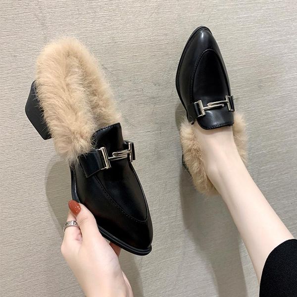 shoes woman flats all-match oxfords casual female sneakers loafers fur british style pointed toe autumn dress new leather on, Black
shoes woman flats all-match oxfords casual female sneakers loafers fur british style pointed toe autumn dress new leather on, Black