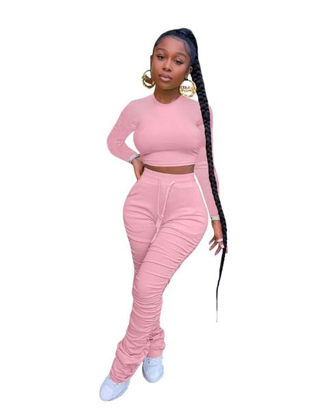 women's tracksuits 2021 casual two piece set outfit solid long sleeve t-shirt stacked bellbottom pants suit tracksuit fashion, Gray
women's tracksuits 2021 casual two piece set outfit solid long sleeve t-shirt stacked bellbottom pants suit tracksuit fashion, Gray