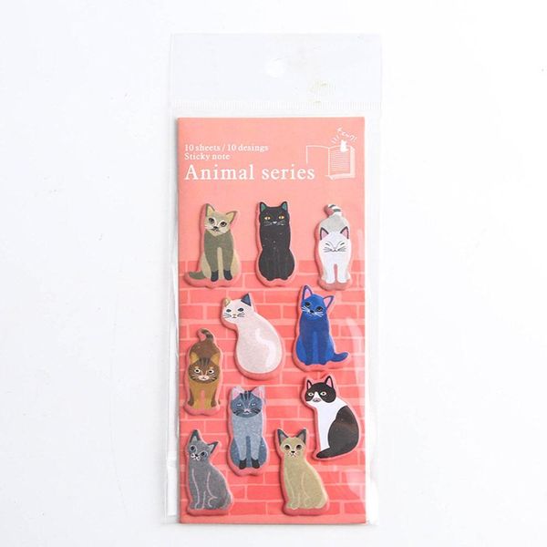 kawaii animal dog penguin memo pad n times sticky notes memo notepad симпатичные планировщики наклейки закладка канцтовары h wmtacu