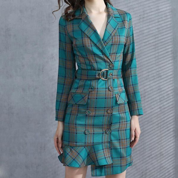spring new style v-neck print plaid double breasted belt slim fit temperament long sleeve women dress fashion, Black;gray
spring new style v-neck print plaid double breasted belt slim fit temperament long sleeve women dress fashion, Black;gray
