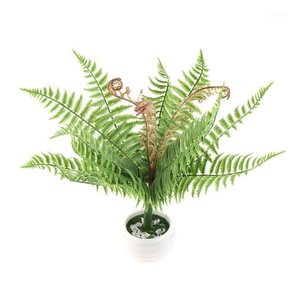 decorative flowers & wreaths green artificial fern plants plastic tropical palm tree leaves branch home garden decoration pography wedding d
decorative flowers & wreaths green artificial fern plants plastic tropical palm tree leaves branch home garden decoration pography wedding d