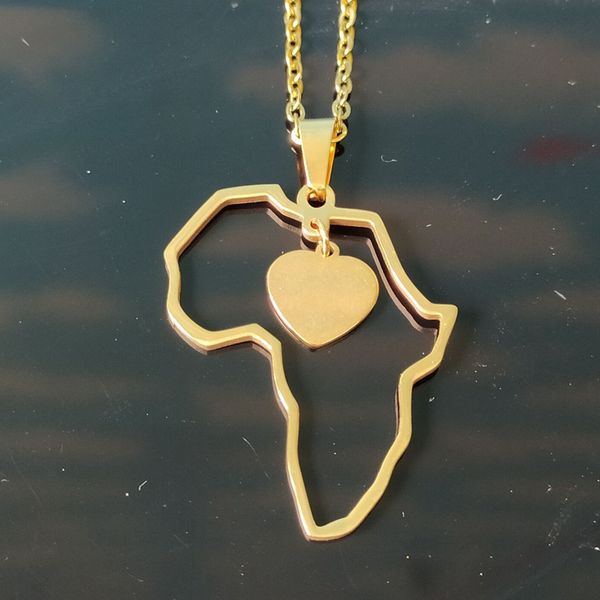 love africa map pendant necklaces gold color map of african heart jewelry fashion african men and women necklace, Silver
love africa map pendant necklaces gold color map of african heart jewelry fashion african men and women necklace, Silver