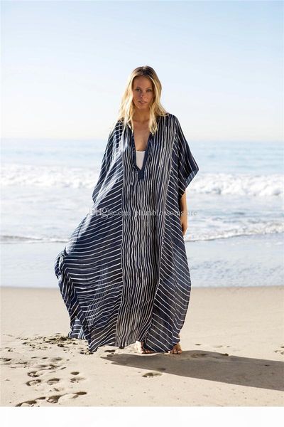 2020 plus size striped summer beachwear chiffon kaftan beach women swimwear tunic bath dress robe plage swim wear bikini cover-ups beachwear, White;black
2020 plus size striped summer beachwear chiffon kaftan beach women swimwear tunic bath dress robe plage swim wear bikini cover-ups beachwear, White;black
