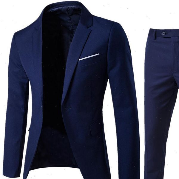 2pcs set men suit plus size men solid color long sleeve lapel slim button business suit work clothes business, Gray
2pcs set men suit plus size men solid color long sleeve lapel slim button business suit work clothes business, Gray