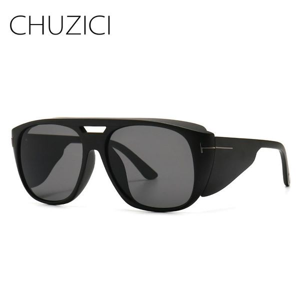 sunglasses chuzici modern glamour retro big frame punk trend street eyewear, White;black
sunglasses chuzici modern glamour retro big frame punk trend street eyewear, White;black