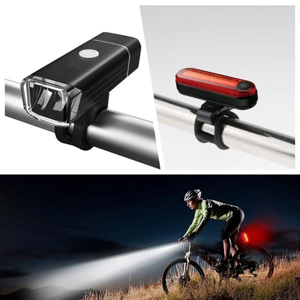 2pcs usb rechargeable bike light set quick release front light headlight and tail back kit
2pcs usb rechargeable bike light set quick release front light headlight and tail back kit