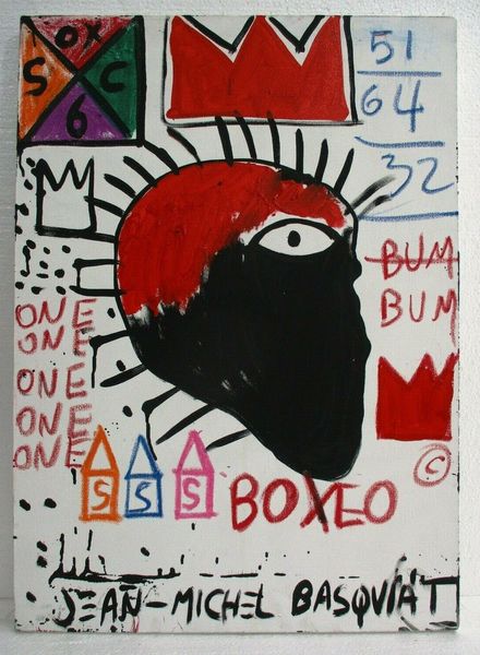 jean-michel basquiat very nice home decor handpainted &hd print oil painting on canvas wall art canvas pictures 7723
jean-michel basquiat very nice home decor handpainted &hd print oil painting on canvas wall art canvas pictures 7723