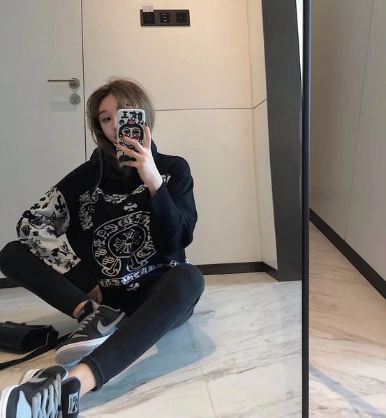 high end 9998 fashion trend sanskrit jacquard languid hoodie, Black
high end 9998 fashion trend sanskrit jacquard languid hoodie, Black