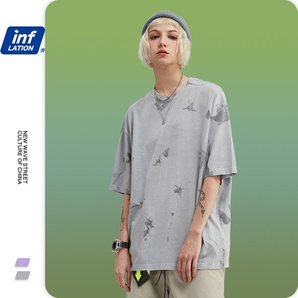 inf men's clothing 2020 summer new haze color splash ink tie dye irregular abstract pattern loose short sleeve t-shirt for men, White
inf men's clothing 2020 summer new haze color splash ink tie dye irregular abstract pattern loose short sleeve t-shirt for men, White