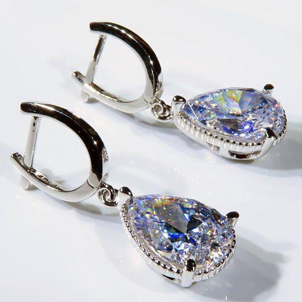 14k au585 white gold women stud drop clip hoop earrings moissanite diamonds pear water drop wedding party engagement anniversary, Golden;silver
14k au585 white gold women stud drop clip hoop earrings moissanite diamonds pear water drop wedding party engagement anniversary, Golden;silver