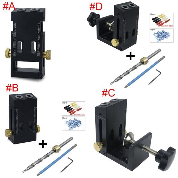 oblique hole locator drill bits pocket hole jig kit 15 degree angle adjustable woodworking drilling guide for furniture
oblique hole locator drill bits pocket hole jig kit 15 degree angle adjustable woodworking drilling guide for furniture