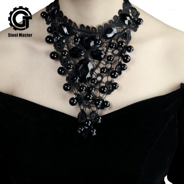 2020 gothic retro style elegant temperament lace fashion ball accessories necklace lace european and american fashion party neck1, Silver
2020 gothic retro style elegant temperament lace fashion ball accessories necklace lace european and american fashion party neck1, Silver