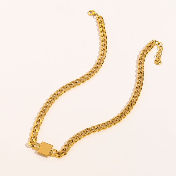 14style fashion brand designer letter pendant necklaces luxury charm men women 18k gold plated collarbone chain stainless steel simple sweat, Silver
14style fashion brand designer letter pendant necklaces luxury charm men women 18k gold plated collarbone chain stainless steel simple sweat, Silver