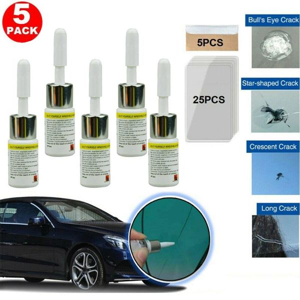 5 пакета автоматического стекла nano repair fluid window стекло стекло трещины чип ремонт инструменты для очистки жидкости
5 пакета автоматического стекла nano repair fluid window стекло стекло трещины чип ремонт инструменты для очистки жидкости