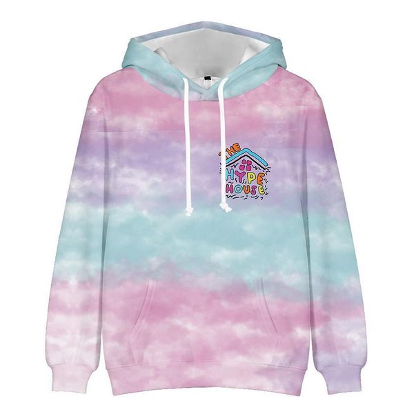 the hype house 3d printed hoodies women men fashion long sleeve hooded sweatshirts casual trendy streetwear clothes, Black
the hype house 3d printed hoodies women men fashion long sleeve hooded sweatshirts casual trendy streetwear clothes, Black