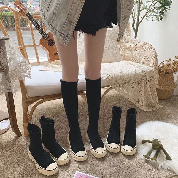 casual fashion boots 2020 autumn models all-match thick-soled short boots handsome street socks personality trend #6s2h, Black
casual fashion boots 2020 autumn models all-match thick-soled short boots handsome street socks personality trend #6s2h, Black