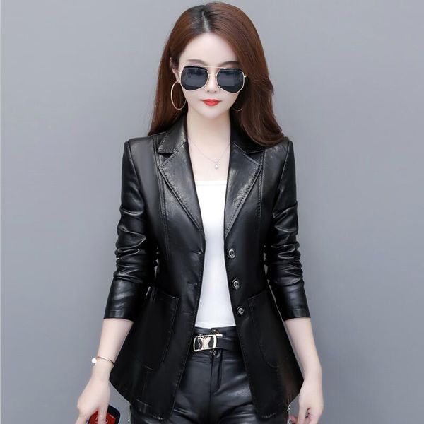 new plus size 3xl 4xl women's 2020 fashion leather outerwear female blazer jacket, Black;brown
new plus size 3xl 4xl women's 2020 fashion leather outerwear female blazer jacket, Black;brown
