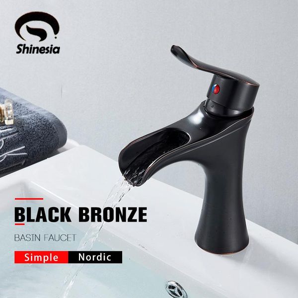 shinesia black bronze bathroom basin faucets for vessel sink waterfall and cold water mixer tap deck mounted
shinesia black bronze bathroom basin faucets for vessel sink waterfall and cold water mixer tap deck mounted