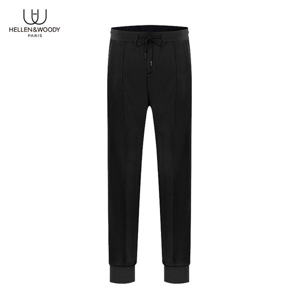 hellen&woody mens streetwear casual pants luxury menswear slim fit sport pants mens sweatpants q1217, Black
hellen&woody mens streetwear casual pants luxury menswear slim fit sport pants mens sweatpants q1217, Black