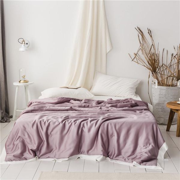 comforters & sets 60 lenzing tencel summer quilts simple solid color silk in filler comfort air conditioning bed cover blanket as gift 200x2
comforters & sets 60 lenzing tencel summer quilts simple solid color silk in filler comfort air conditioning bed cover blanket as gift 200x2