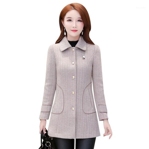classic coat women short jacket woolen coats korean fashion clothing quality fabric suitable for spring autumn 14291, Black;brown
classic coat women short jacket woolen coats korean fashion clothing quality fabric suitable for spring autumn 14291, Black;brown