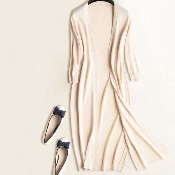 women summer long kimonos cardigan ladies knitted solid casual sweaters cardigans female chaqueta mujer pink white beige y200720, White;black
women summer long kimonos cardigan ladies knitted solid casual sweaters cardigans female chaqueta mujer pink white beige y200720, White;black
