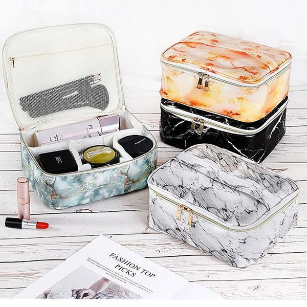 women pu marble veins cosmetic bag zipper case makeup bags girls make up waterproof necessaries storage organizer toilet travel1
women pu marble veins cosmetic bag zipper case makeup bags girls make up waterproof necessaries storage organizer toilet travel1