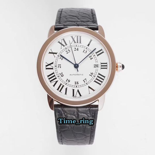 af version w6701011 white date dial rose gold steel case japan miyota 9015 automatic movement mens watch leather strap designer watches, Slivery;brown
af version w6701011 white date dial rose gold steel case japan miyota 9015 automatic movement mens watch leather strap designer watches, Slivery;brown