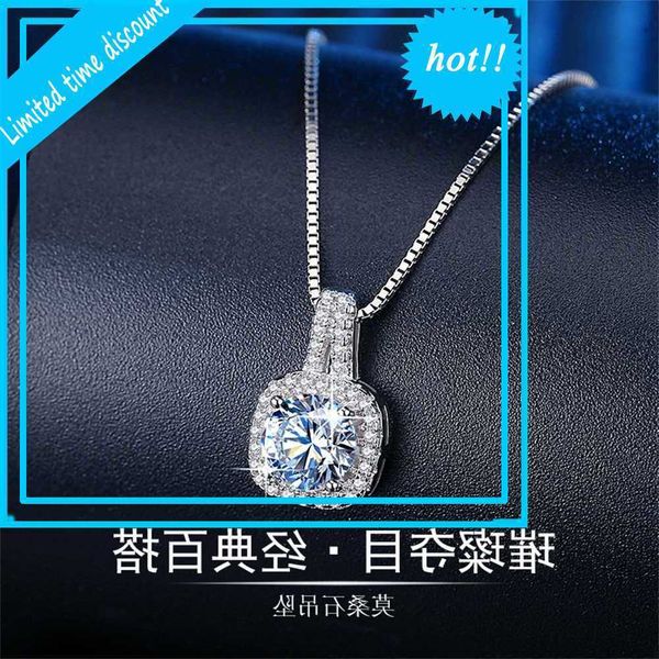 korean new fashion princess square bag pendant small fresh temperament mosangshi necklace gift jewelry live broadcast, Silver
korean new fashion princess square bag pendant small fresh temperament mosangshi necklace gift jewelry live broadcast, Silver