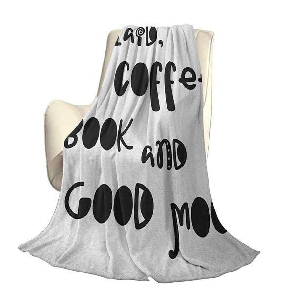 plaid coffee book and good mood phrase in vintage typography in black and white printoffice leisure blankets
plaid coffee book and good mood phrase in vintage typography in black and white printoffice leisure blankets