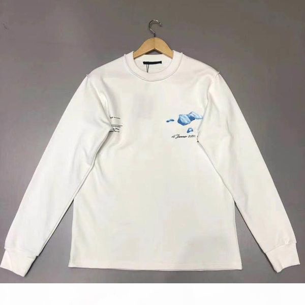 20ss high end spring autumn long sleeve sweatshirt simple solid crewneck pullover high street sky clouds print men women sweater hfymwy474, Black
20ss high end spring autumn long sleeve sweatshirt simple solid crewneck pullover high street sky clouds print men women sweater hfymwy474, Black