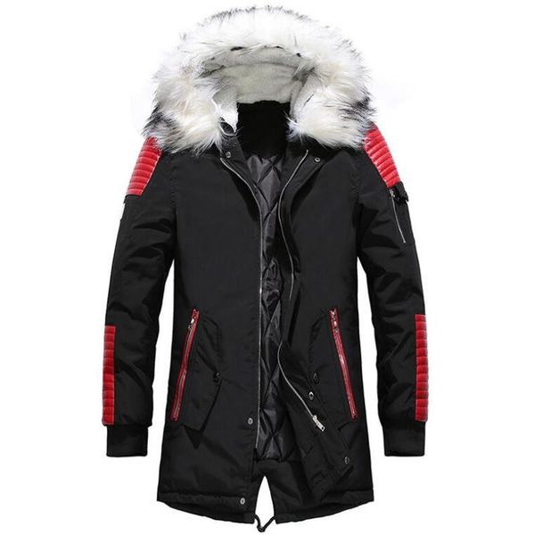 men's jackets winter jacket men fur thick windbreaker long coat chaqueta hombre mens casual outwear coats bomber leather hooded, Black;brown
men's jackets winter jacket men fur thick windbreaker long coat chaqueta hombre mens casual outwear coats bomber leather hooded, Black;brown