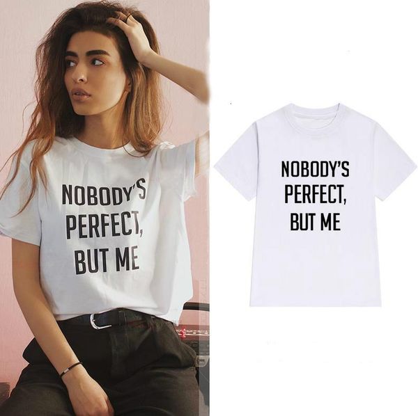 nobody is perfect but me women tshirt cotton casual funny t shirt for lady yong girl tee hipster tumblr ins drop ship s-52, White
nobody is perfect but me women tshirt cotton casual funny t shirt for lady yong girl tee hipster tumblr ins drop ship s-52, White