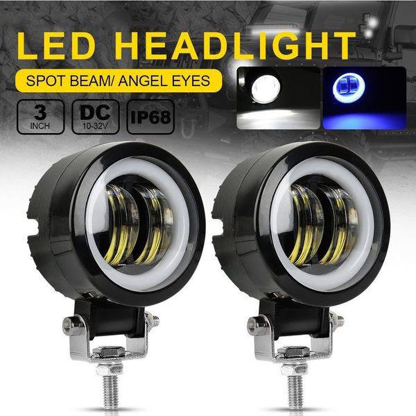 12v-80v waterproof round angel eyes led light portable spotlights motorcycle offroad truck driving car boat work light
12v-80v waterproof round angel eyes led light portable spotlights motorcycle offroad truck driving car boat work light