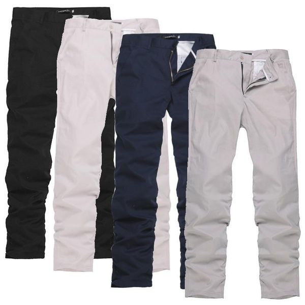 fashion men pants button casual solid color leisure chinos trousers men streetwear casual business long pans men straight pants, Black
fashion men pants button casual solid color leisure chinos trousers men streetwear casual business long pans men straight pants, Black