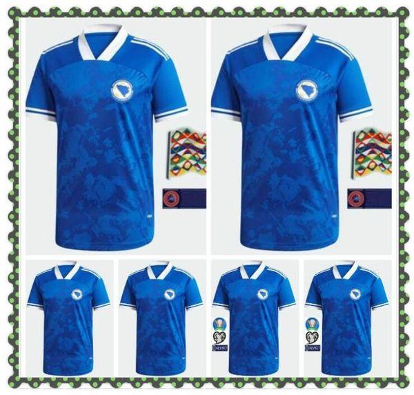 20 21 bosnia-herzegovina national team soccer jerseys 2020 2021 home blue football shirts dzeko pjanic visca hodzic gojak krunic uniforms, Black;yellow
20 21 bosnia-herzegovina national team soccer jerseys 2020 2021 home blue football shirts dzeko pjanic visca hodzic gojak krunic uniforms, Black;yellow