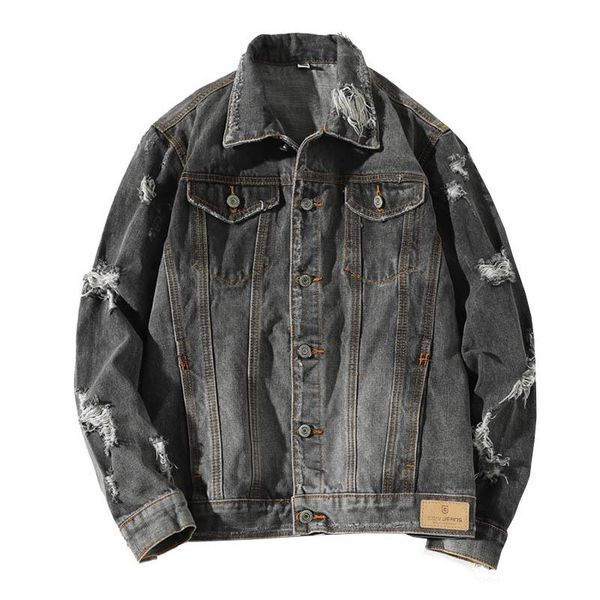 men's jackets mens denim jacket coat fashion casual hole slim men plue size m-6xl, Black;brown
men's jackets mens denim jacket coat fashion casual hole slim men plue size m-6xl, Black;brown