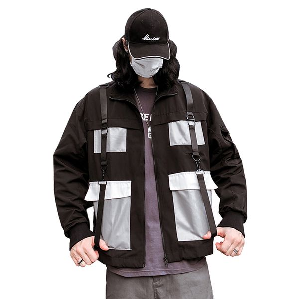 nieuwe herfst western streetwear mode linten kleur spliced mannen rits jassen hip hop casual windjack volledige lengte jassen, Gray
nieuwe herfst western streetwear mode linten kleur spliced mannen rits jassen hip hop casual windjack volledige lengte jassen, Gray